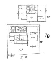 加古川町大野戸建の物件間取画像